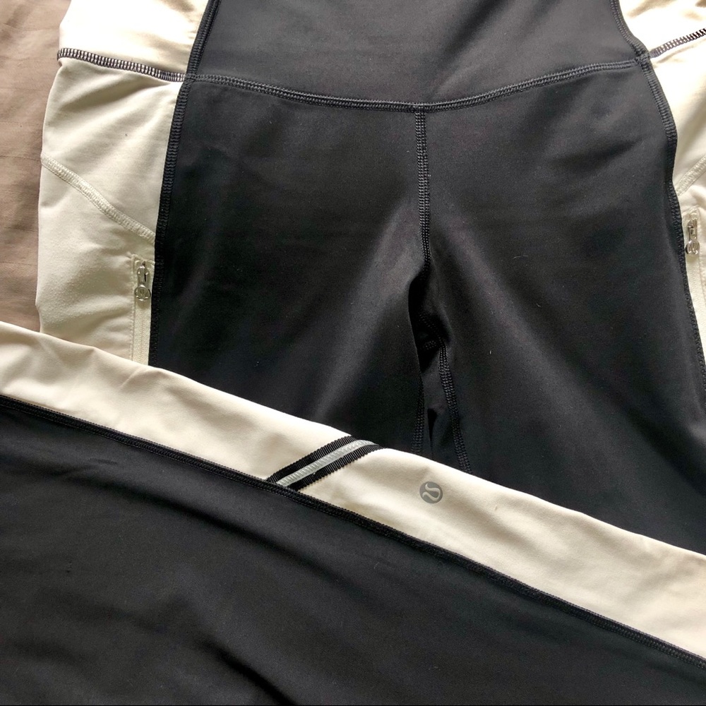 Wide-legged Paneled Lululemon Pants